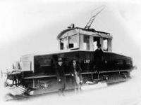 Elektrická lokomotiva řady Eg pro místní dráhu Vídeň – Bratislava, rok výroby 1916